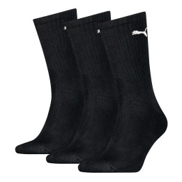 Puma light crew sock 3p black