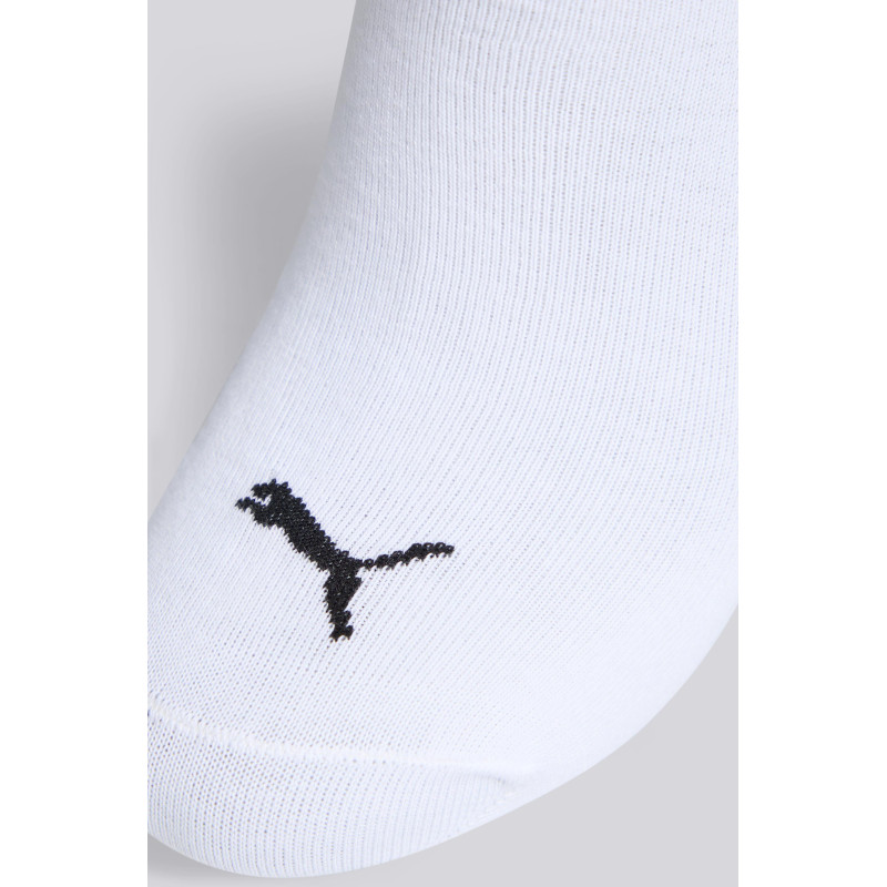 Puma quarter plain pack x3 white