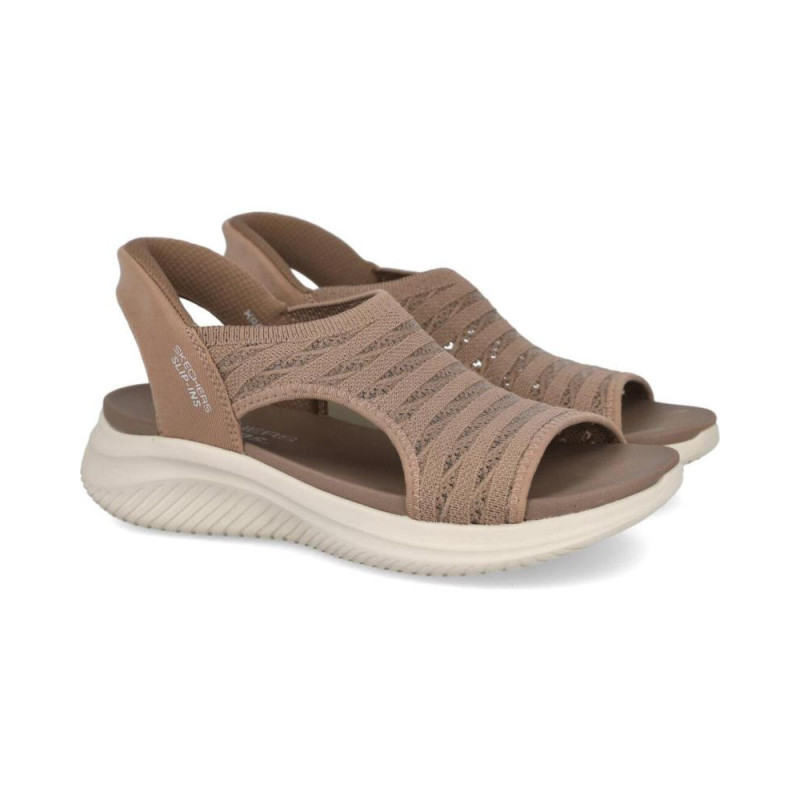 Skechers ultra flex 3.0 sandal-sun warmth mocha