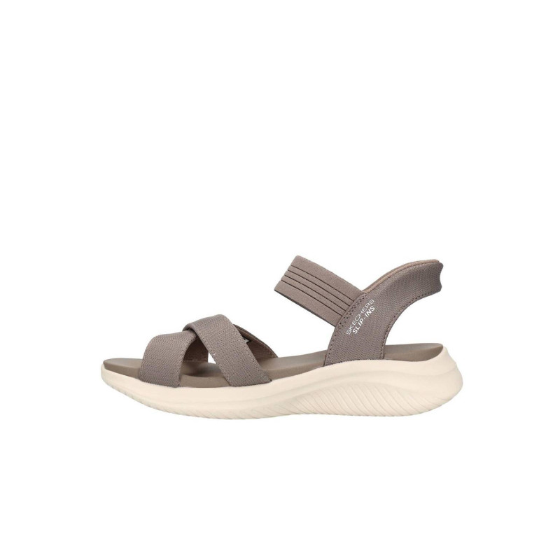 Skechers ultra flex 3.0 sandal never-better dark taupe