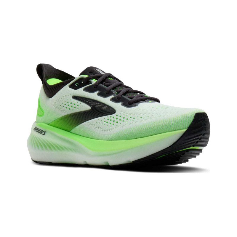 Brooks Glycerin 23 white/phantom/green gecko