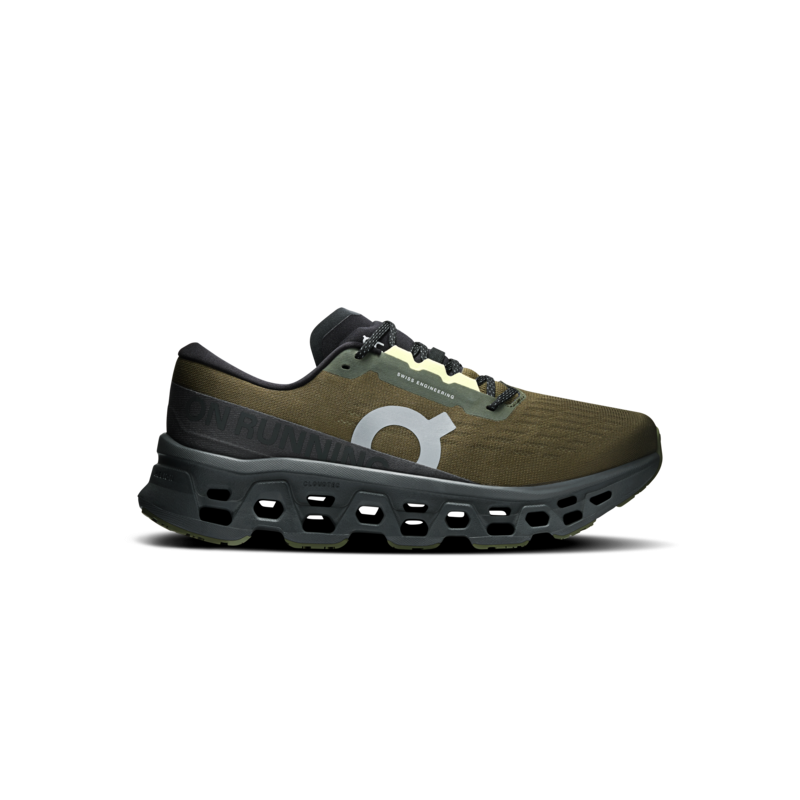 On cloudmonster 3 Olive/eclipse