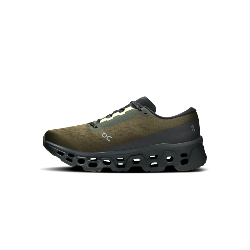 On cloudmonster 3 Olive/eclipse