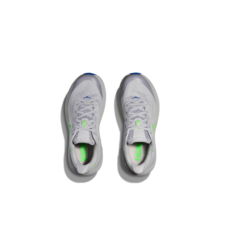 Hoka clifton 10 Ash grey/neon green