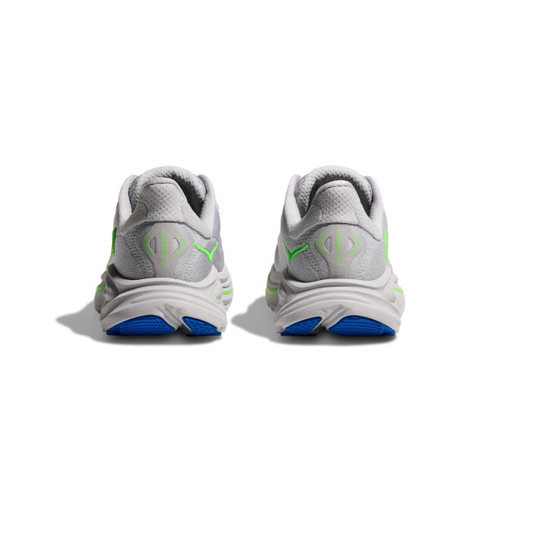 Hoka clifton 10 Ash grey/neon green