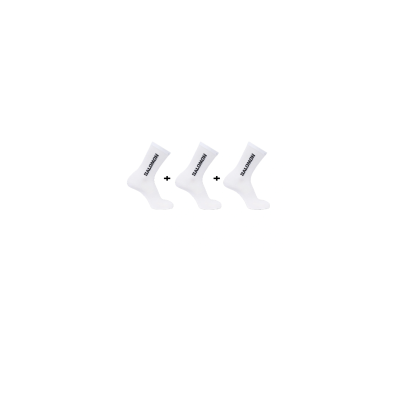Salomon everyday lite crew 3-pack white