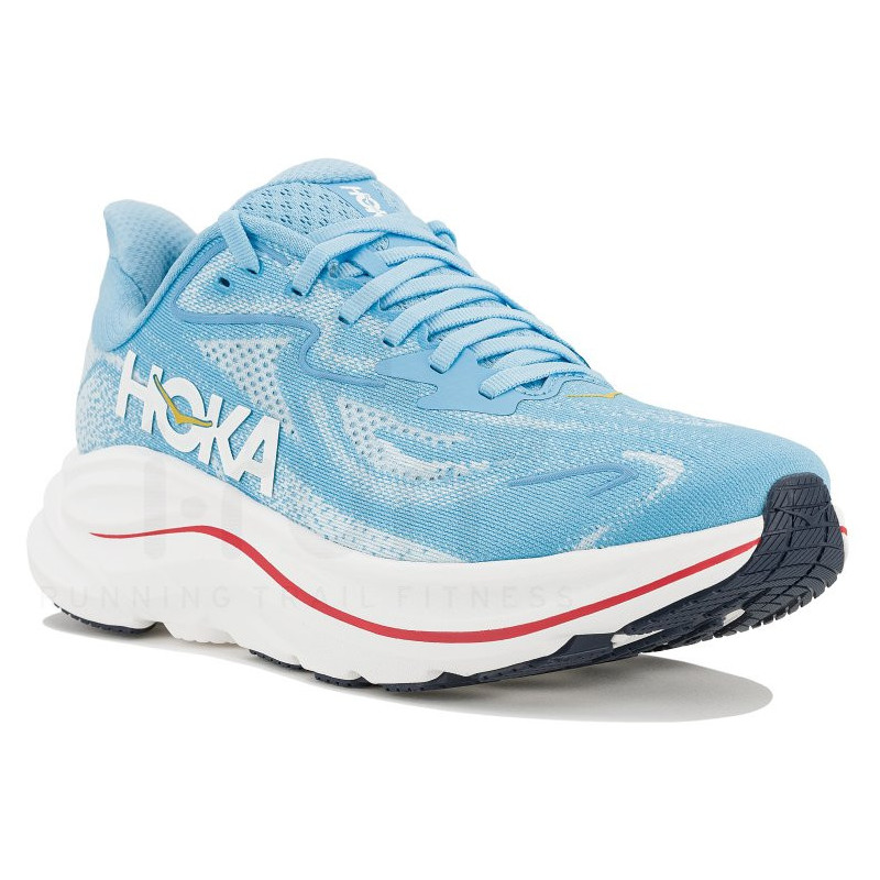 Hoka W clifton 10 Soaring blue/frost