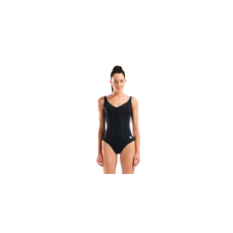 Arena clip backswimsuit solid  b black/white