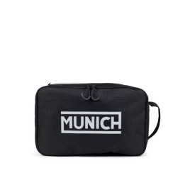 Munich gym sports recycled footwear bag black