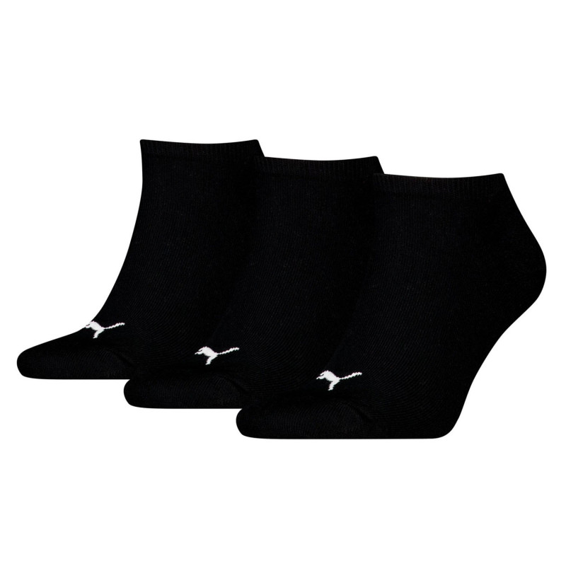 Puma socks sneaker plain  Black X3