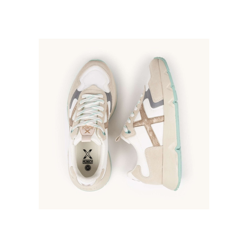 Munich mamba 09 white/beige