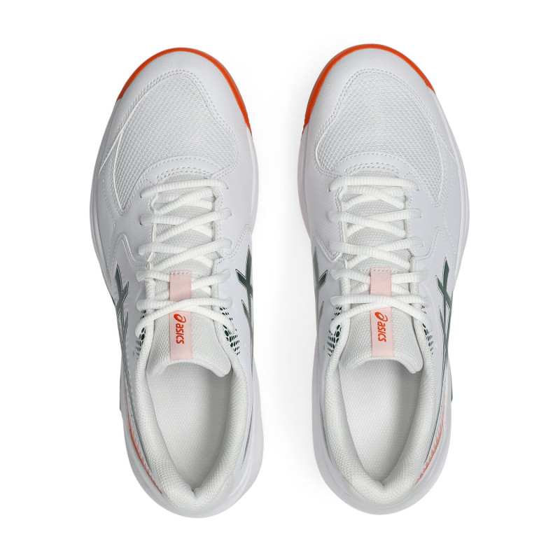 Asics Gel-dedicate 9 padel W white/Jewell green