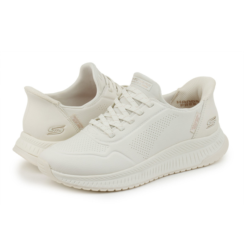 Skechers bobs squad 4 key look white