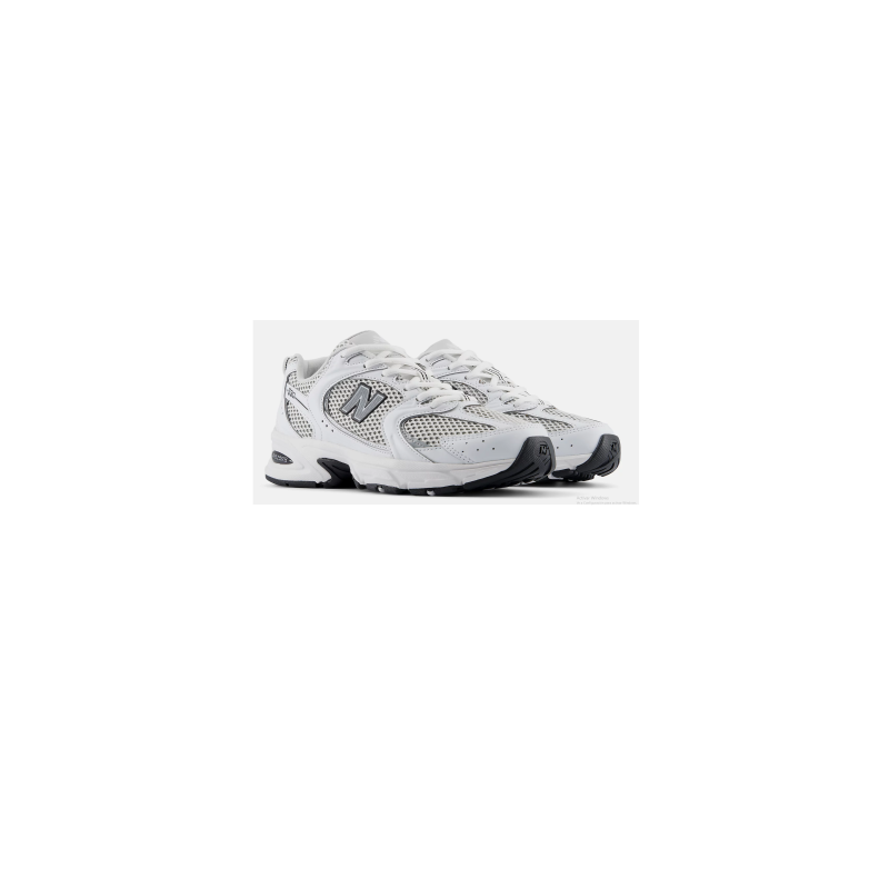 New balance 530 white/silver metallic/black