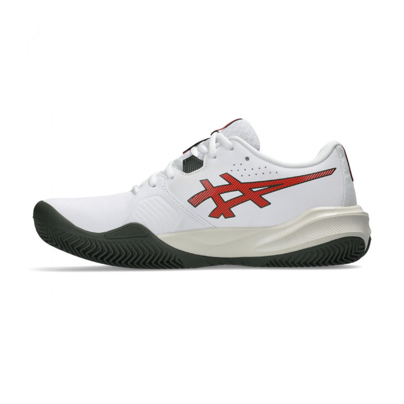 Asics gel-challenger 15 clay white/cherry tomato