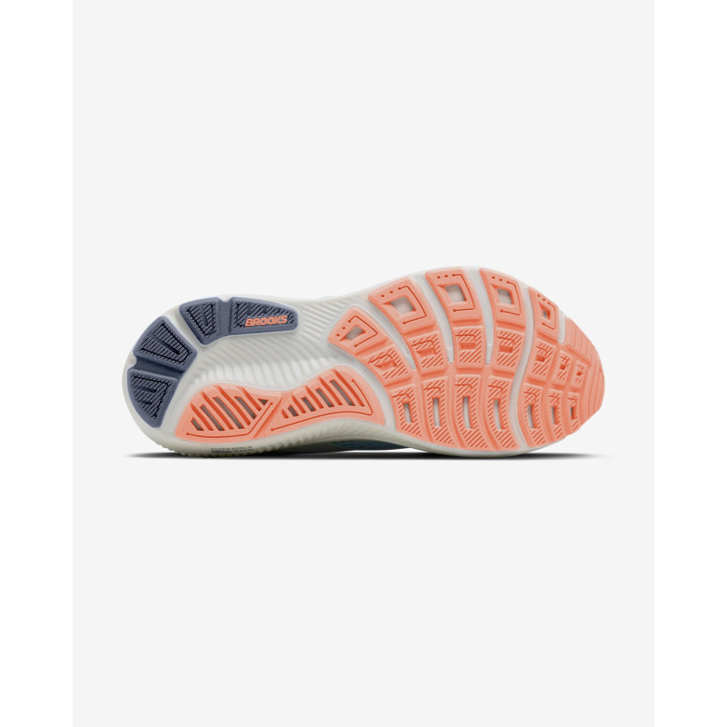 Brooks Ghost 18 Star white/cyber peach/grey