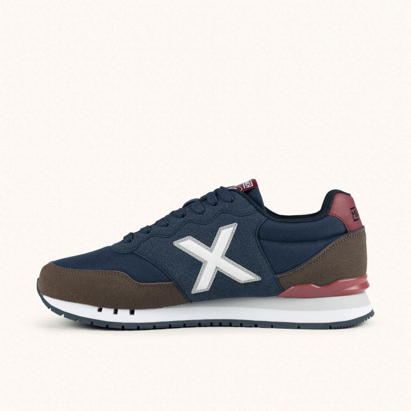Munich Dash 2.0 295 Navy/brown/ burgundy