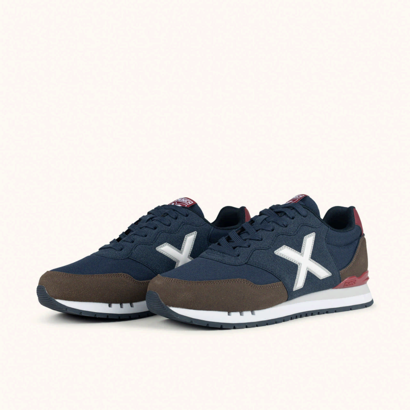 Munich Dash 2.0 295 Navy/brown/ burgundy