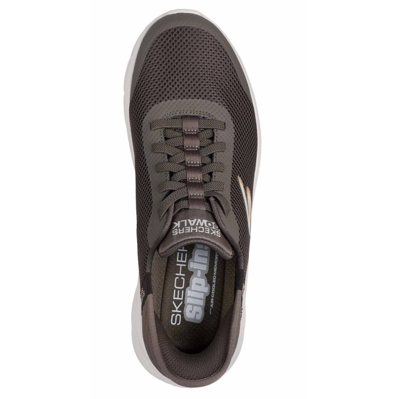 Skechers go walk flex-hands-up Chocolate