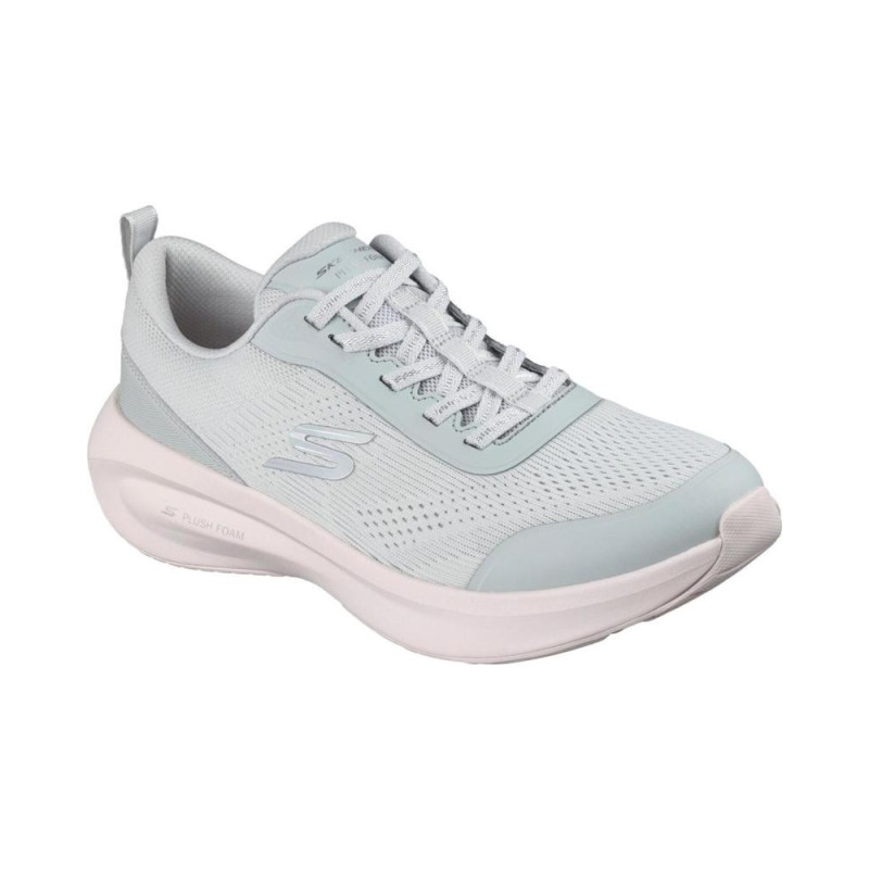 Skechers plush foam Gray/pink
