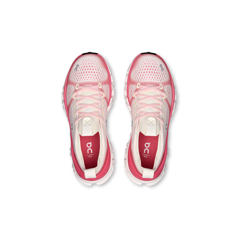 On Cloud X tempo Ivory/camellia