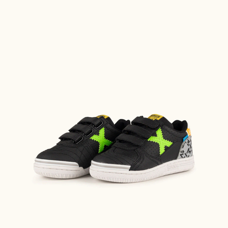 Munich G-3 kid vco 467 black/fluor/grey