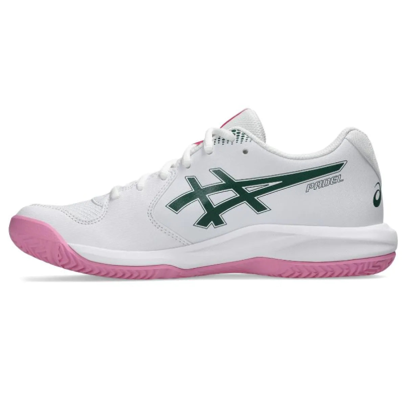 Asics Gel-dedicate 9 padel white/jewel green