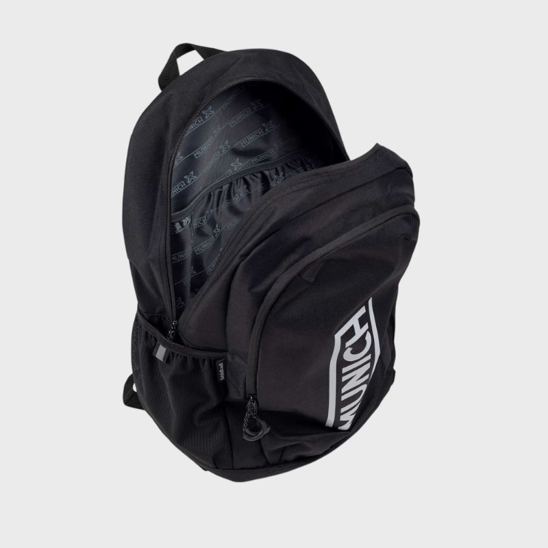 Munich backpack slim black/white