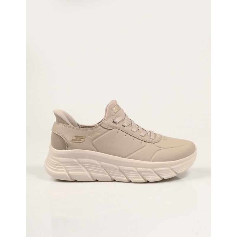 Skechers bobs b flex hi-workday taupe