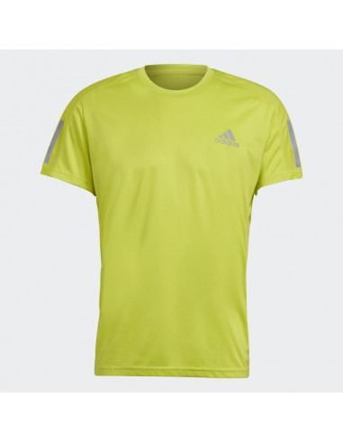 Adidas Camiseta Running Own The Run Amarilla FLuor