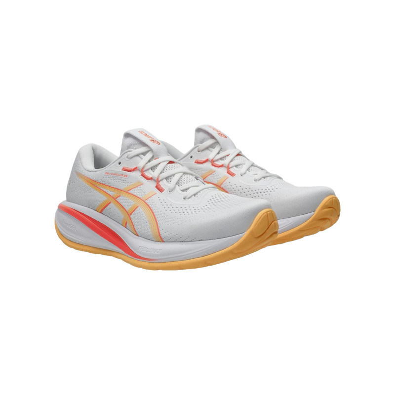 Asics Gel-cumulus 28 W White/orange glow