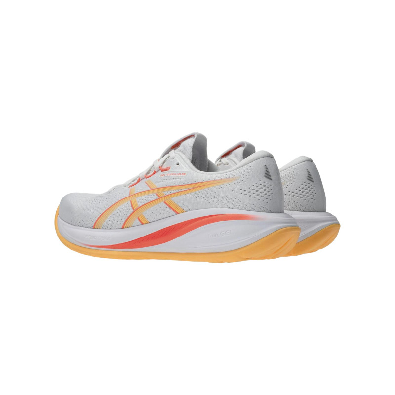 Asics Gel-cumulus 28 W White/orange glow