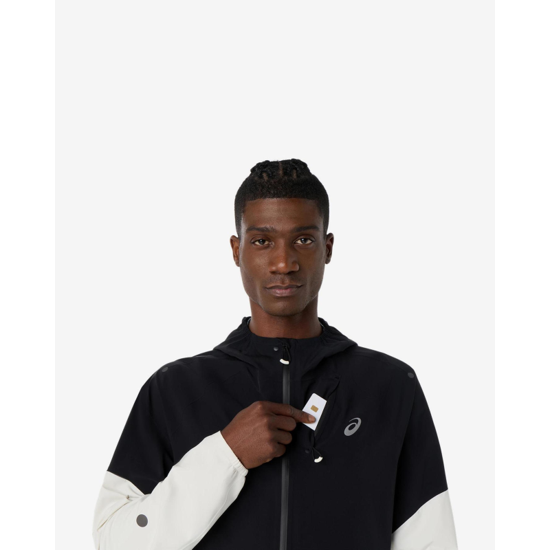 Asics metarun legend jacket M Cream/performance/black