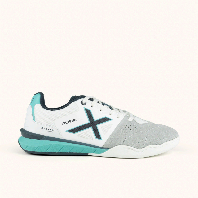 Munich Aura 02 white/grey/turquoise