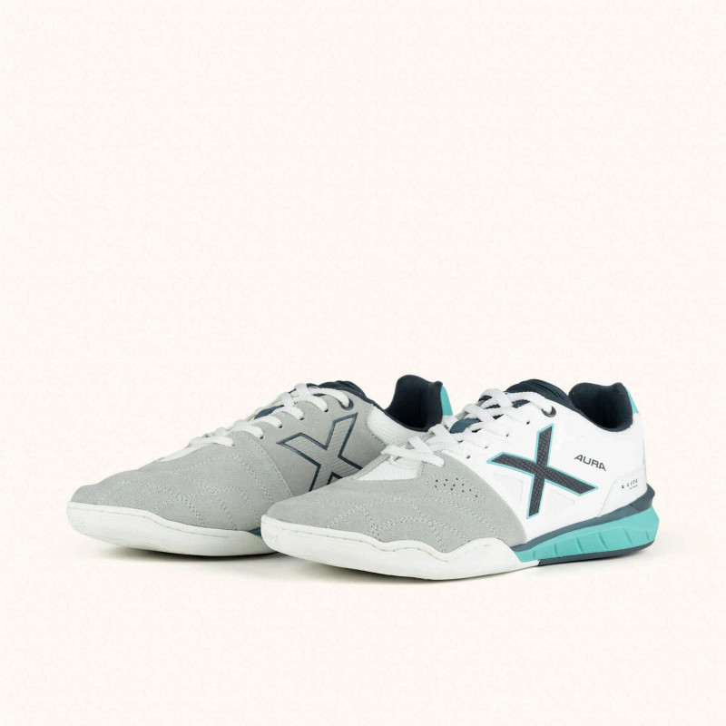 Munich Aura 02 white/grey/turquoise