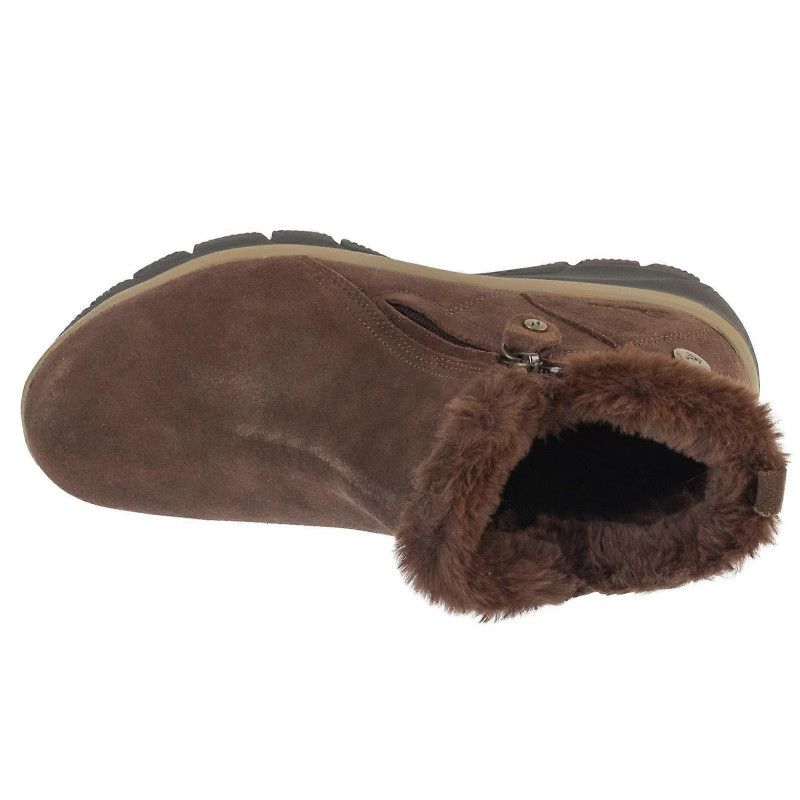 Skechers Easy going-high zip 2 Chocolate