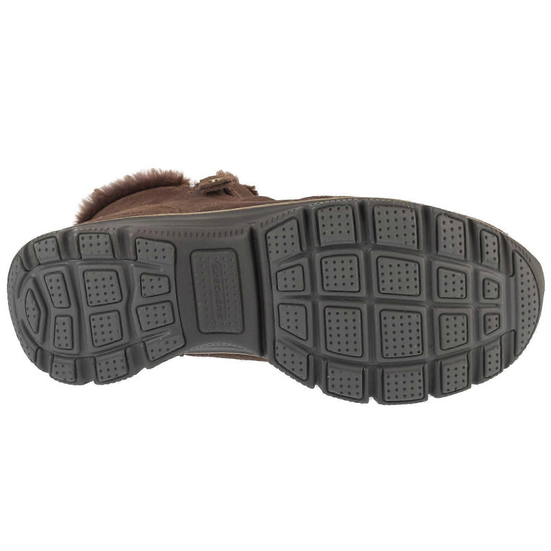 Skechers Easy going-high zip 2 Chocolate