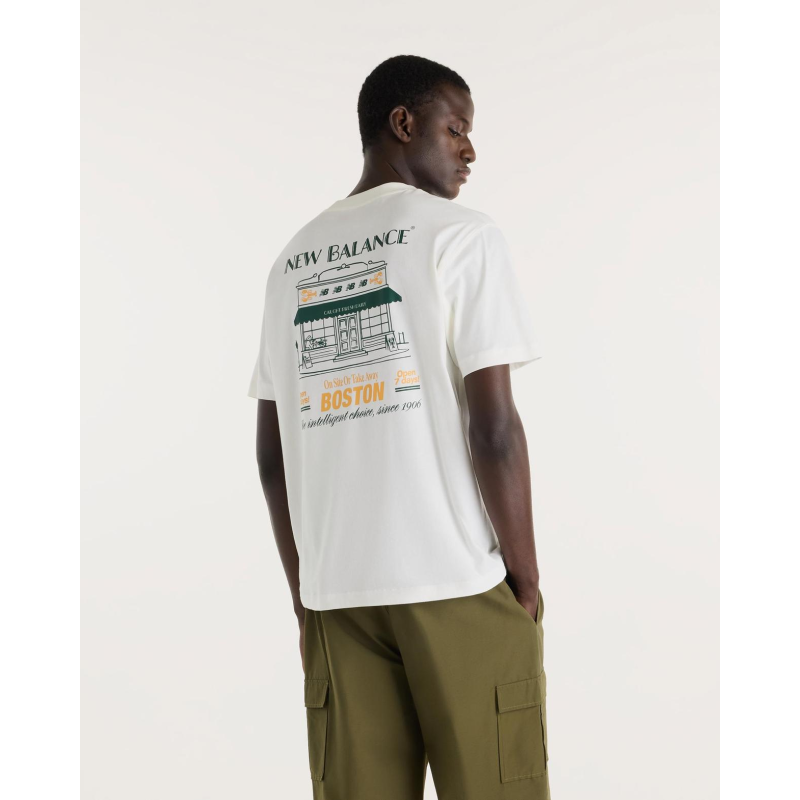 New balance Grab a bite Boston t-shirt Beige