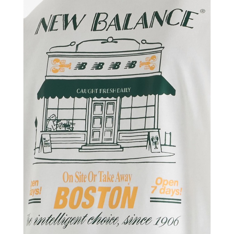 New balance Grab a bite Boston t-shirt Beige