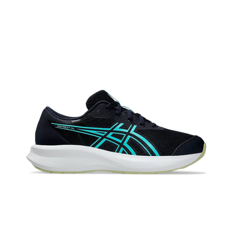 Asics patriot 14 gs Midnight/glow green