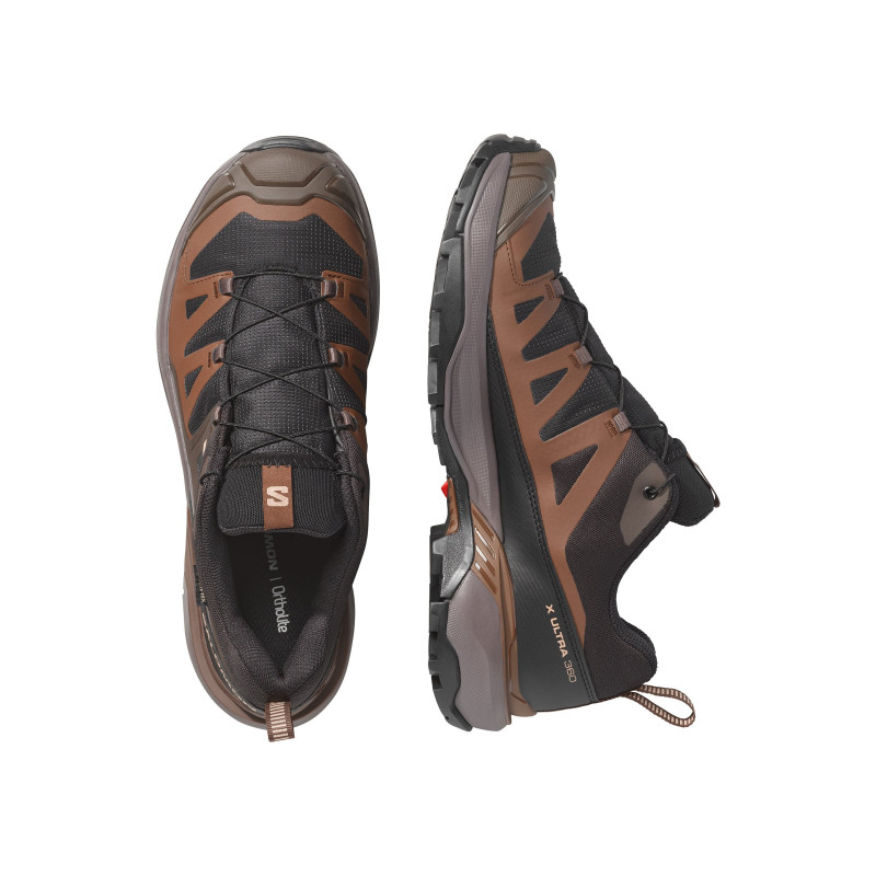 Salomon x ultra 360 gtx Black/dark gull gray/dark earth