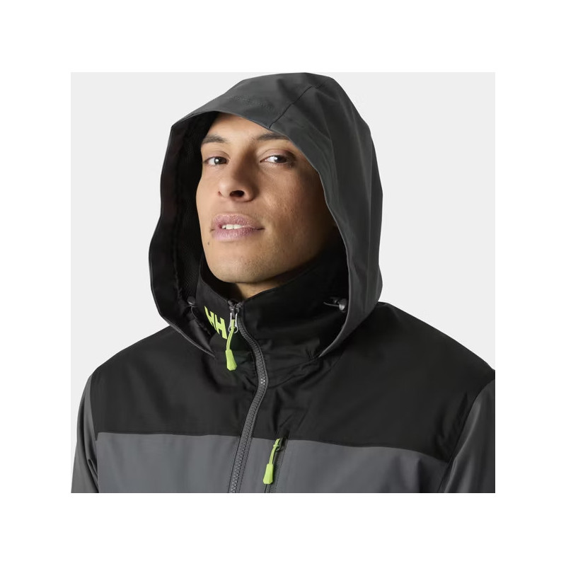 Helly hansen crew hooded midlayer jacket 2 Thunde