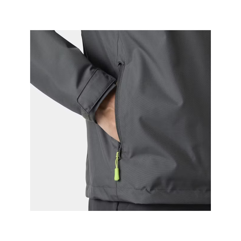 Helly hansen crew hooded midlayer jacket 2 Thunde