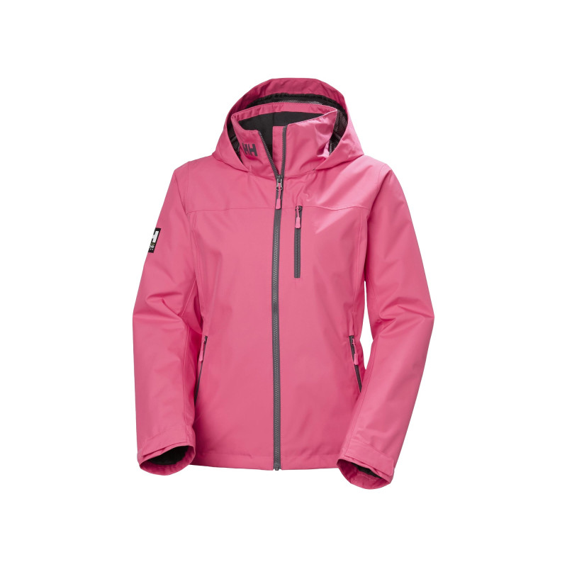 Helly hansen w crew hooded midlayer jacket 2.0 Hot pl Fuxia