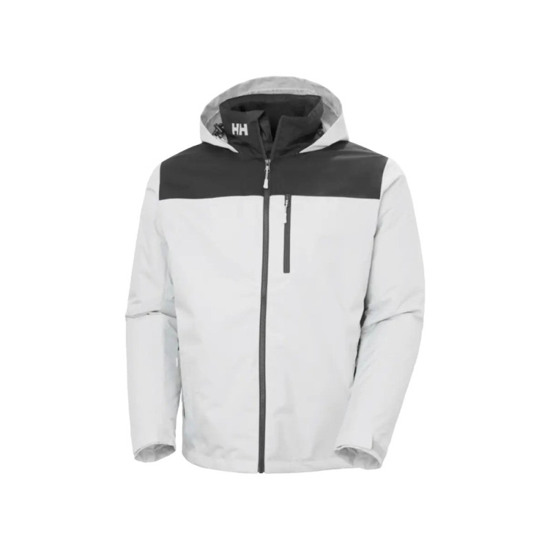 Helly hansen crew hooded pile jacket Grey/black