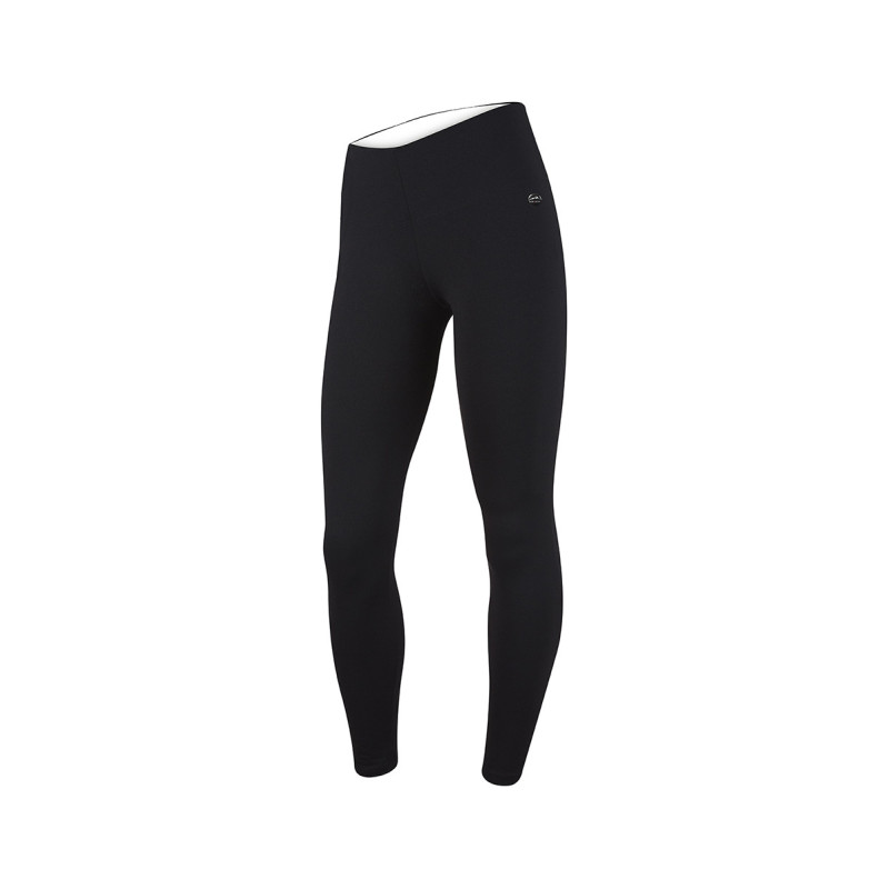 Sontress Legging Negro Cintura Blanca
