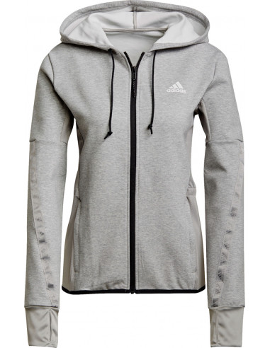 Adidas Wmns MT HD TT Grey/Black Jacket