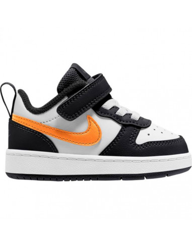 Nike court borough low 2 (tdv) White/total orange-black