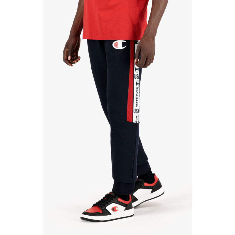 Champion USA logo tape fleece sweatpants