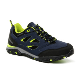 Regatta holcombe iep low jnr navy blazer/lime punch